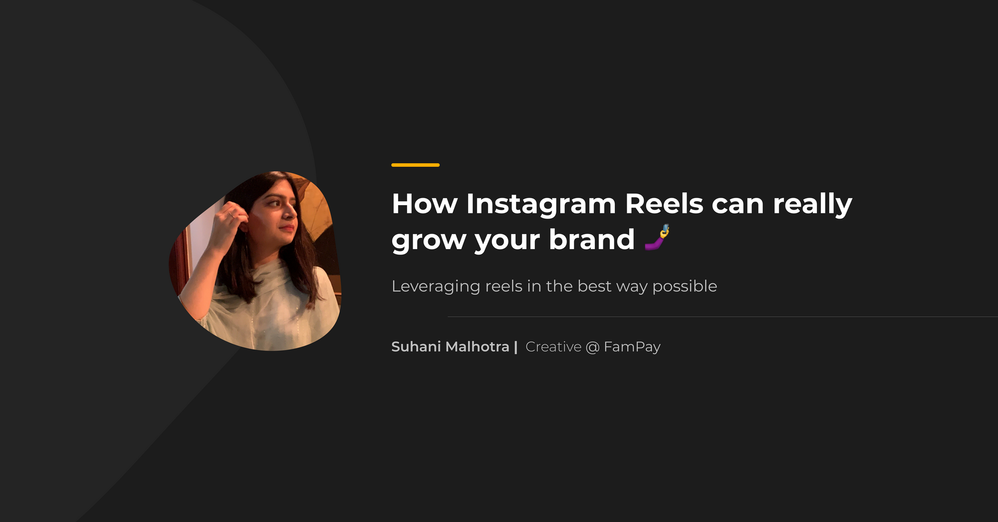 How Instagram Reel can really grow your brand 🤳